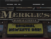 Tablet Screenshot of merkleschicago.com